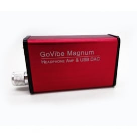 GoVibe Magnum (Red) แอมป์หูฟังขนาดพกพา รองรับหูฟังที่มีค่าอิมพีแดนส์สูงถึง 300 Ohm