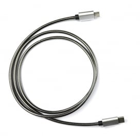 DD ddHiFi TC03 USB Type-C to Micro-USB Cable สายแปลงสำหรับ FiiO Q1ii FiiO Q5 สายหุ้มฉนวนทำจากสแตนเลส