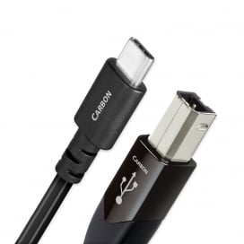 AudioQuest Carbon USB Type-C to USB-B Cable สายอัพเกรดสัญญาณคุณภาพสูงระดับ Pro