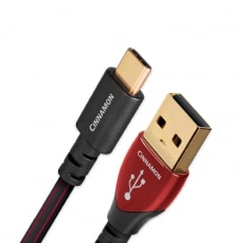 AudioQuest Cinnamon USB Type-C to USB-A Cable สายอัพเกรดสัญญาณคุณภาพสูง ระดับ Hi-Fi