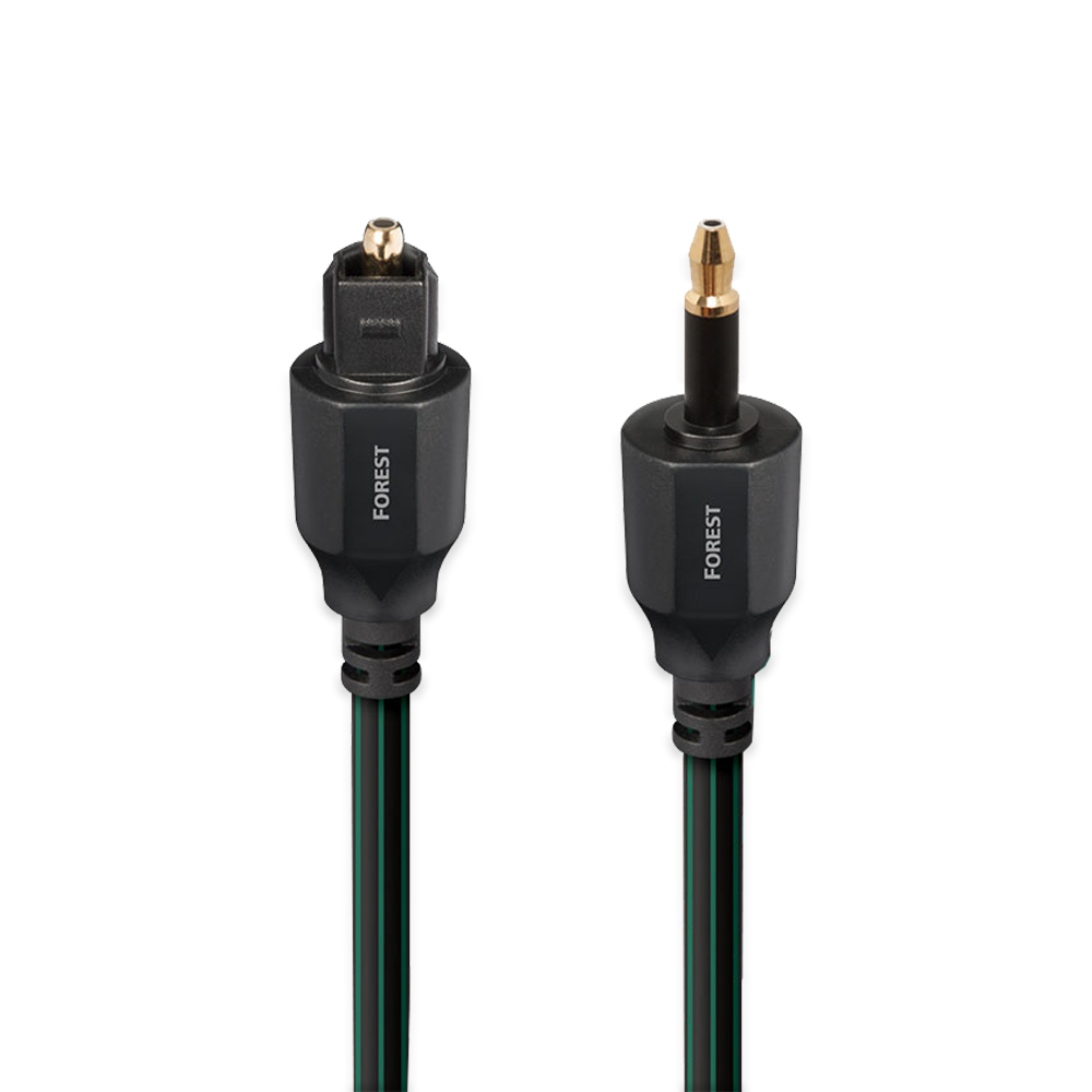 AudioQuest Forest Optilink Full-Size to 3.5mm สายอัพเกรดสัญญาณ Digital คุณภาพสูง ระดับ Hi-Fi