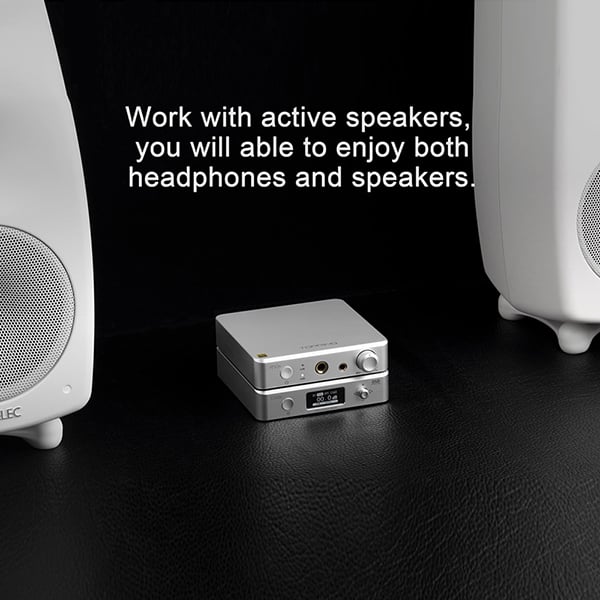 Topping A50s Balanced Headphone Amplifier Pre-Amplifier แอมป์หูฟังตั้งโต๊ะ รองรับ Hi-Res Audio