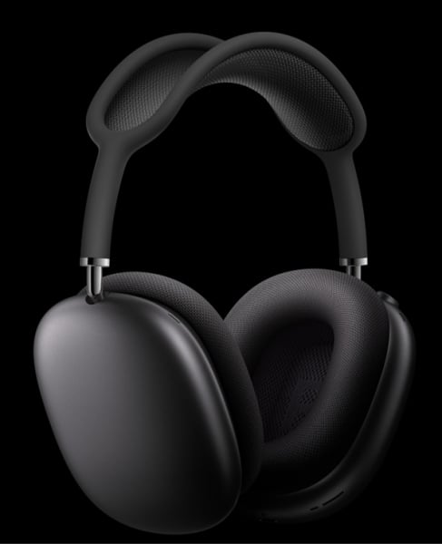 Apple AirPods Max Over-Ear Headphones หูฟังแบบ Over-Ear ชิพหูฟัง Apple H1 รองรับไมโครโฟนทั้งหมด 9 ตัว เทคโนโลยีตัดเสียงรบกวนแบบแอ็คทีฟ
