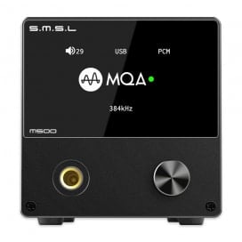 SMSL M500 แอมป์หูฟังตั้งโต๊ะพร้อม DAC ในตัว รองรับ Hi-Res Audio MQA