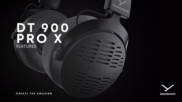 Beyerdynamic DT900 PRO X หูฟังครอบหัวแบบเปิด Full-Size Open-Back สำหรับสถานที่ที่เสียงรบกวนสูง