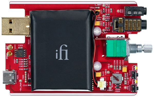 iFI Audio HIP-DAC2 DAC-Amp ขนาดพกพา 32bit/384kHz, DSD256 Full MQA