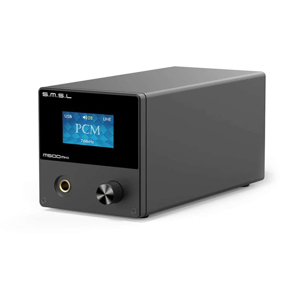 SMSL M500 MKII DAC-Amp ตั้งโต๊ะ รองรับ Bluetooth Hi-Res Audio MQA