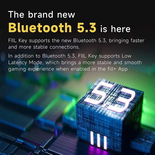 FIIL Key หูฟังเอียร์บัดไร้สายที่เบาที่สุด รองรับ Bluetooth 5.3