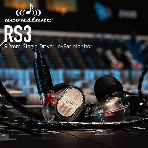 Acoustune RS3 หูฟังอินเอียร์โมนิเตอร์ In-ear Monitors