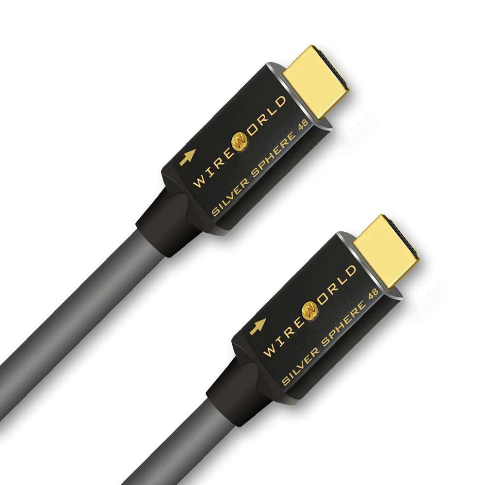 WIREWORLD HDMIケーブル Silver Sphere SSP 3m WIREWORLD SILVER SPHERE 48 HDMI CABLE | The Audio Legacy