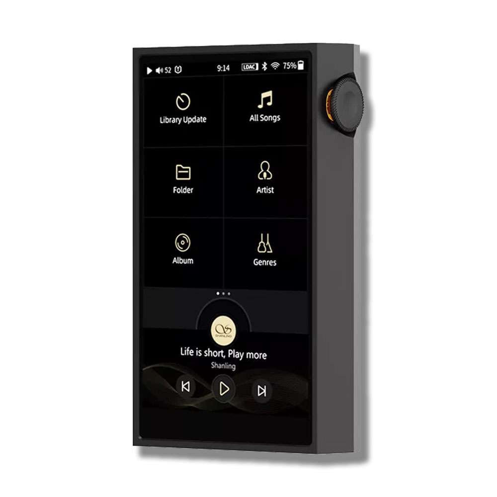 shanling m5 ultra ak4499ex dap ほぼ新品ケース付き SHANLING M5 Ultra」 シャープな外観にAK4191EQ+AK4499EX搭載