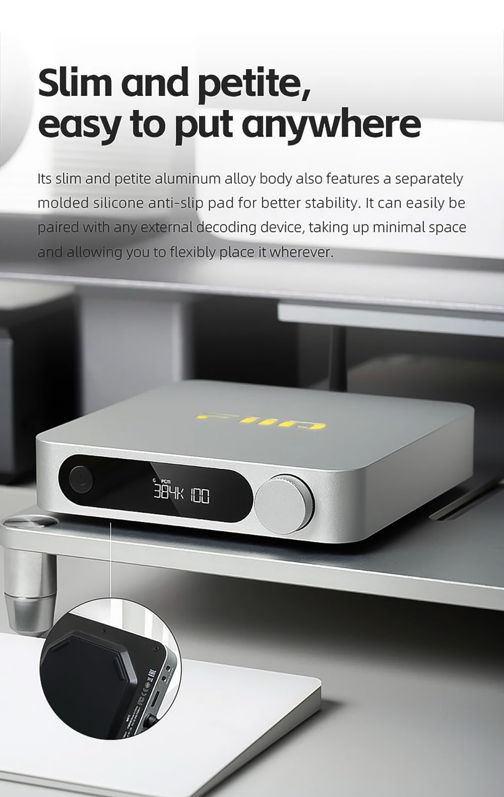 FiiO SR11 เครื่องรับเพลงสตรีมมิ่งแบบ Lossless ประสิทธิภาพสูง รองรับ AirPlay Roon Ready FiiO SR11 เครื่องรับเพลงสตรีมมิ่งแบบ Lossless ประสิทธิภาพสูง รองรับ AirPlay Roon Ready